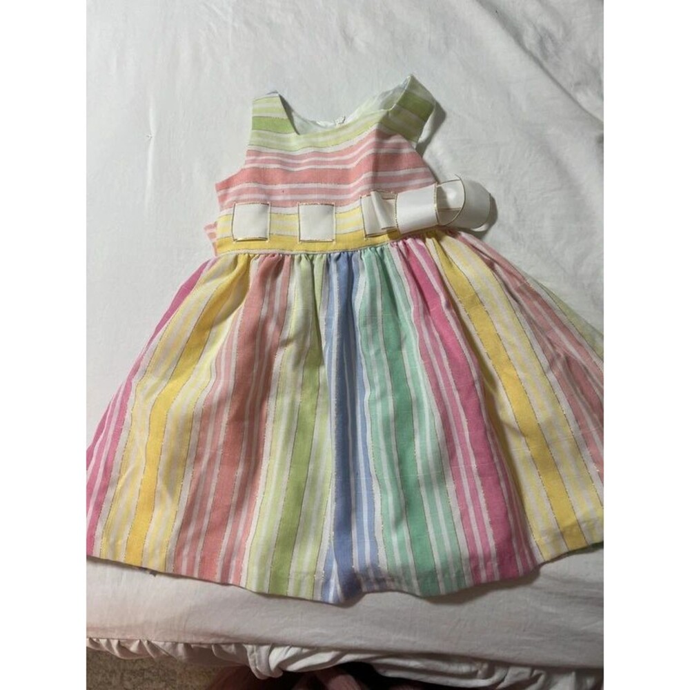 Beautiful Bonnie Jean summer girls dress toddler size 2t sparkly
